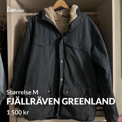 Fjellreven Greenland størrelse M