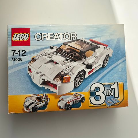 LEGO CREATOR 3 i 1 byggesett