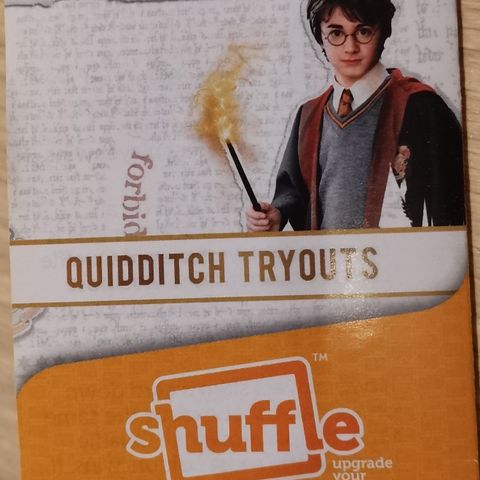 Harry Potter Shuffle Quidditch Tryouts kortspill card game