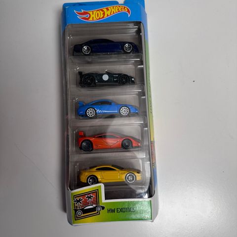 Hot Wheels HW Exotics 5-Pack