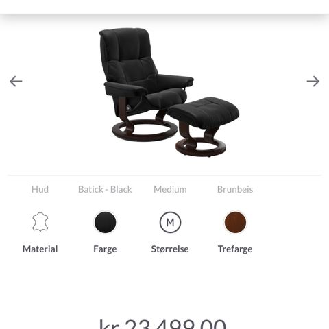 Ekornes Stressless Mayfair 2023 modell