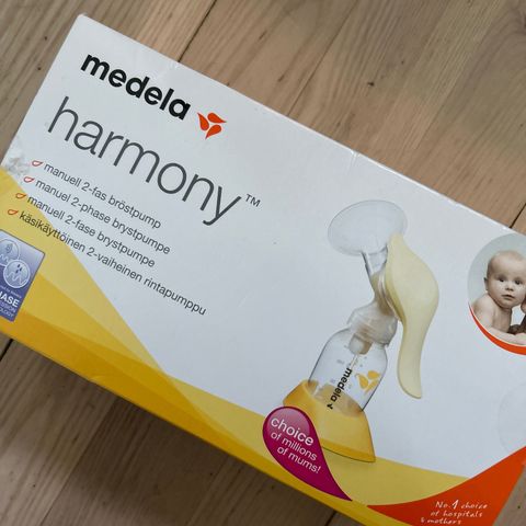 Medela harmony brystpumpe