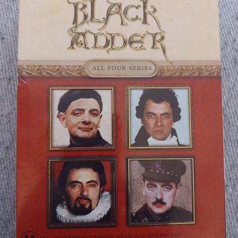 THE COMPLETE BLACK ADDER - Som ny!