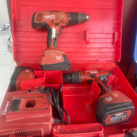 Hilti batteridriller