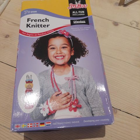 Finger heklenål / french knitter / panduro barn