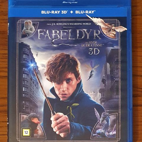 Fabeldyr og hvor de er å finne - 3D Blu-ray + Blu-ray