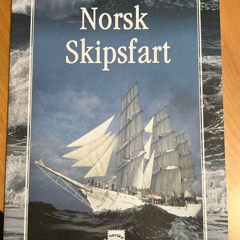 NORSK SKIPSFART - Samlefolder postfriske frimerker og minnekonvolutter