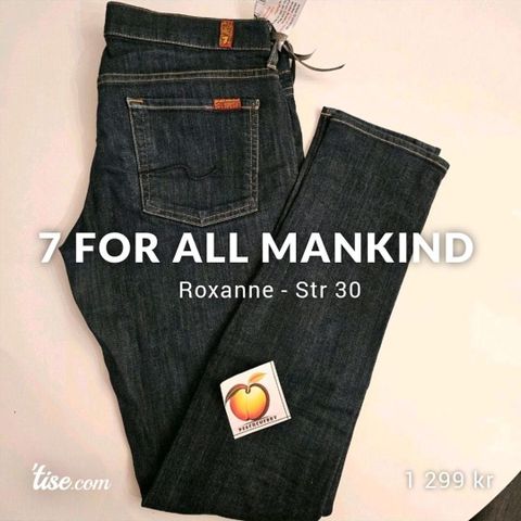 7 for all mankind jeans - Roxanne - Verdens beste jeans