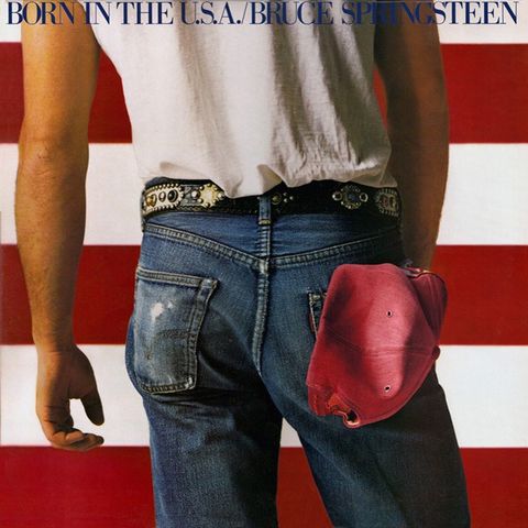 🎸Bruce Springsteen  – Born In The U.S.A. - LP plate