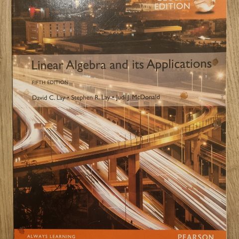 Linear Algebra and its Applications