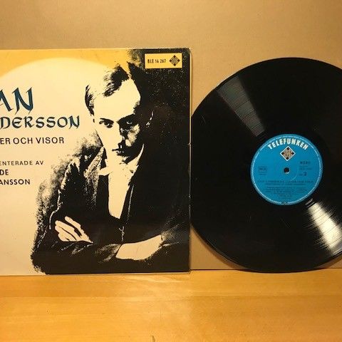Vinyl, Dan Anderson Dikter och visor ,Gunde Johansson, BLE14267