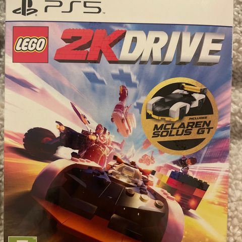 Lego 2K drive forseglet med Lego i pakken