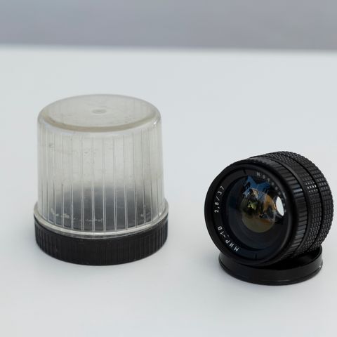 ! Rusisk Objektiv MIR 1B 37mm f2.8 M42 meget pent !