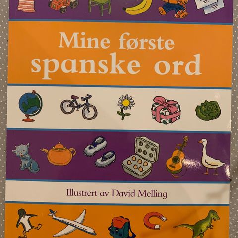 Mine første spanske ord