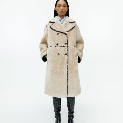 Shearling jakke/kåpe fra Arket