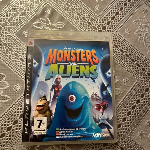 Monsters vs Aliens til PlayStation 3