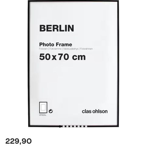 Berlin rammer 50x70