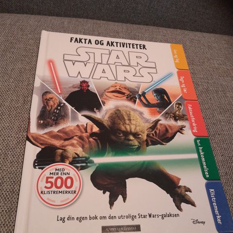 Star Wars fakta og Aktiviteter med mange klistermerker