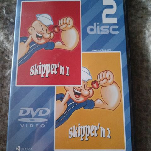 Skrotfot: Skipper'n 1 og 2, 2 DVD