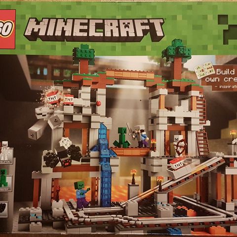 (Uåpnet) LEGO Minecraft - 21118 - The Mine (2014)