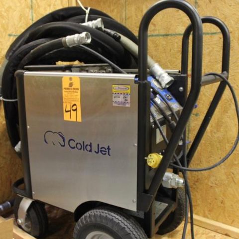Tørris produksjonmaskin isblåser (cold jet aero)