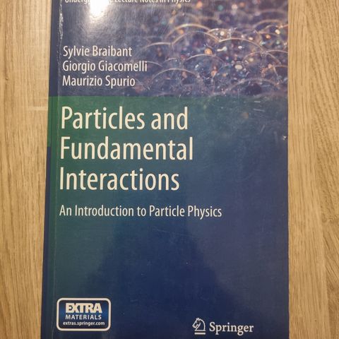 Particles and Fundamental Interactions