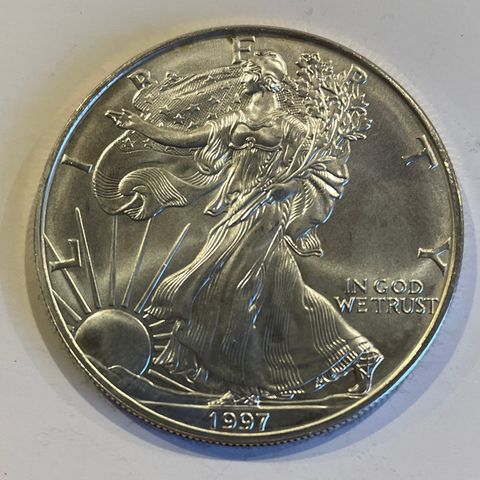 1997 American Silver Eagle 1 OZ sølv
