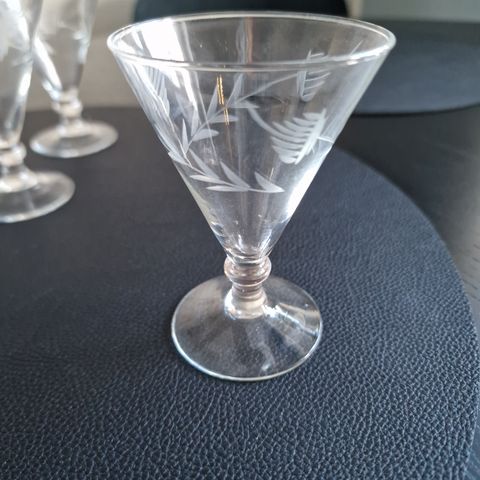 Hadeland "Bjørg" glass fra -50 tallet