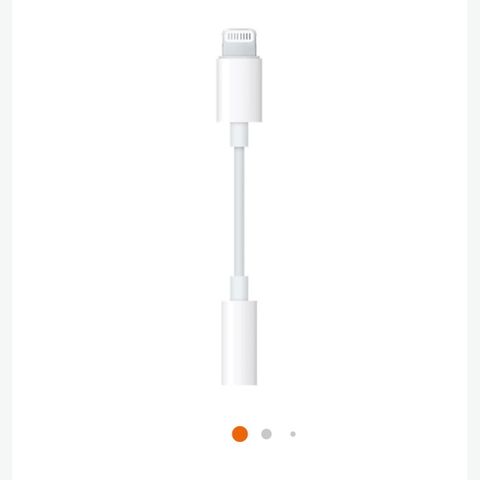 Jackplugg adapter til iPhone