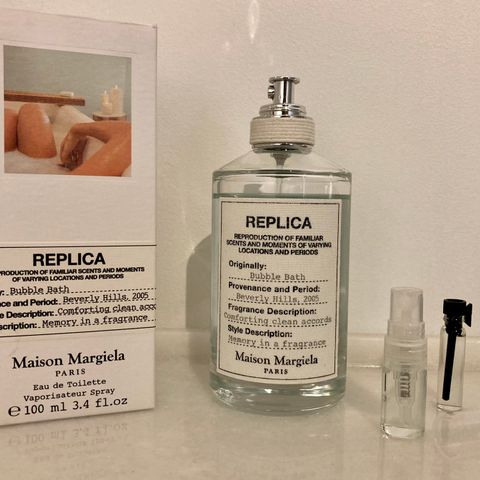 Bubble Bath - Maison Margiela Replica. Parfymeprøve / dekanter