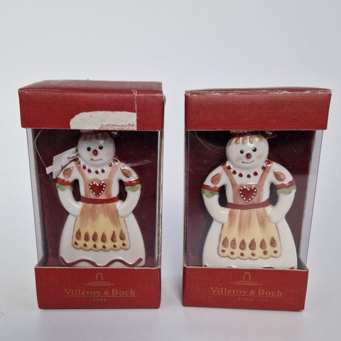 Villeroy & Boch Christmas Gingerbread Woman Ginger Ornaments