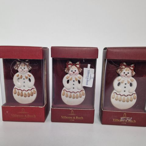 Villeroy & Boch Christmas Ginger Ornaments