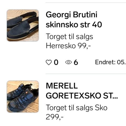 HERRESKO STR 40 " SÅVIDT BRUKT`