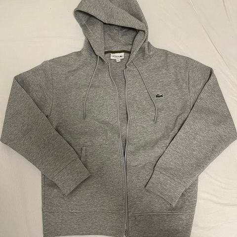Lacoste zip hoodie/hettegenser