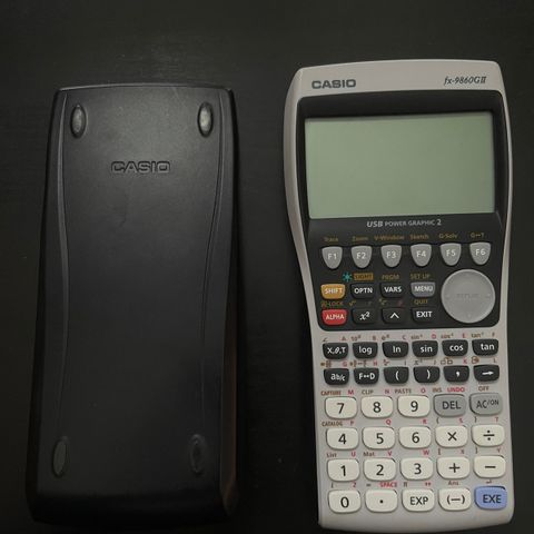 CASIO FX-9860G II Kalkulator (Elkraft, Teknisk fagskole)