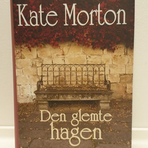 Bok" Den glemte hagen" av Kate Morton