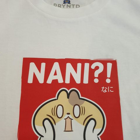 T-shirt , Japanese anime Nani
