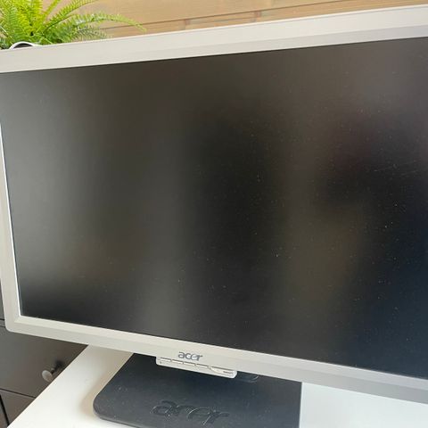 Acer 26’’ monitor/ dataskjerm AL2616W