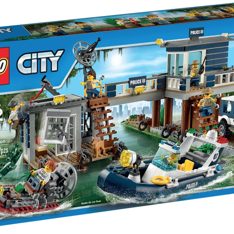 Lego City  - Swamp police station - 60069