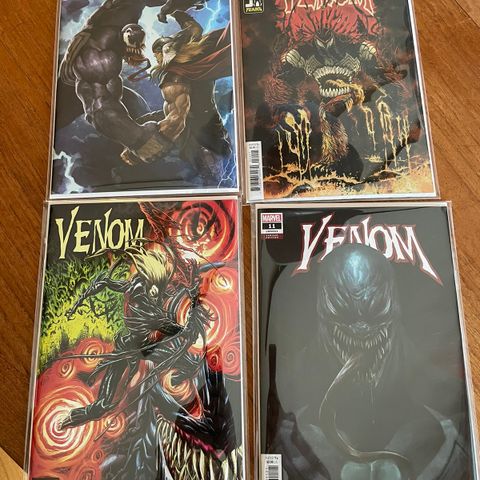 Marvel Venom og Thor varianter