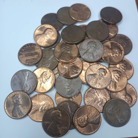 1 cent 1975 D US mynter