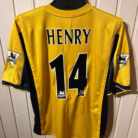 Vintage Arsenal 1999-01 fotballdrakt - Henry 14