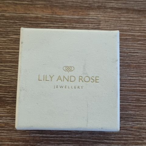 Lily and Rose smykkeboks til øredobber/halskjede
