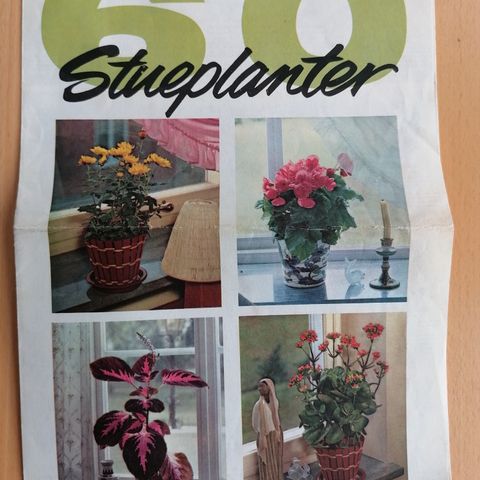 60 stueplanter reklamefolder for Gro gjødning