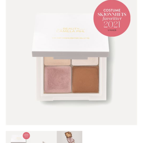 Beauty Camilla Pihl Creamy Highlighter Palette