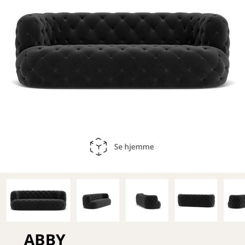 Sofa 3-seter Abby