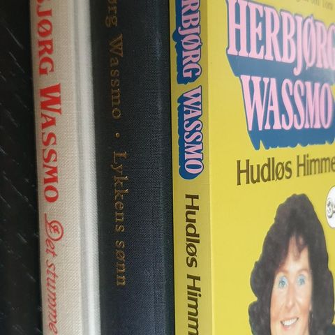3 bøker av Herborg Wassmo