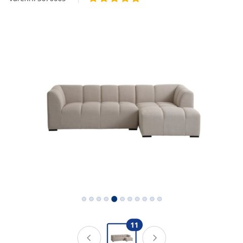 2 stk sofa
