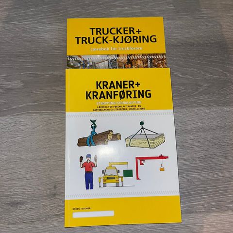 Kran og truck bøker