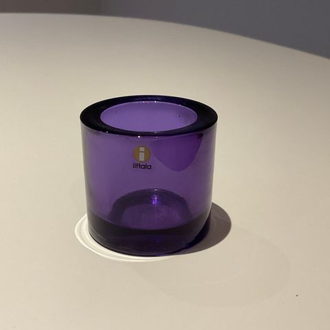 Iittala Marimekko kivi lyslykt lilla